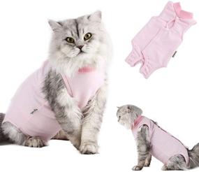 img 4 attached to 🐾 Alfie Pet - Beck Post-Surgical Recovery Suit Body Wrap for Cats and Dogs