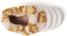 img 1 attached to Dearfoams Unisex Amelia Leopard Slipper Boys' Shoes