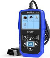 🚛 heavy duty truck scanner nl102 obd/eobd+hdobd diagnostic scanner scan tools engine abs transmission check trucks & cars 2 in 1 codes reader [optimized upgrade version] logo