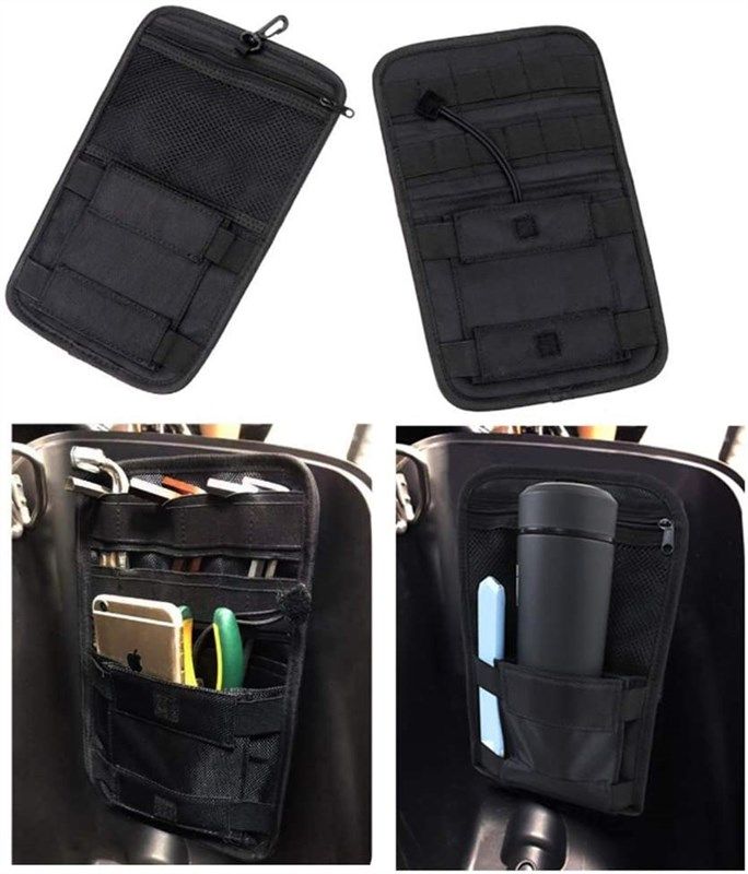 vehicle motorcycle universal internal organizer 로고