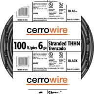 💡 cerrowire 112 4201c-100: 6-gauge stranded wire - 100 feet логотип