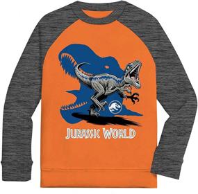 img 3 attached to Jurassic World Fleece Dinosaur Hoodie Boys' Clothing