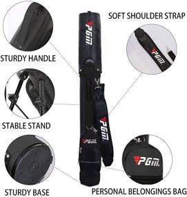 img 1 attached to 🏌️ Golf Stand Bag for Men & Women: Lightweight, Waterproof, and Easy to Carry - Perfect for Golf Course & Travel!