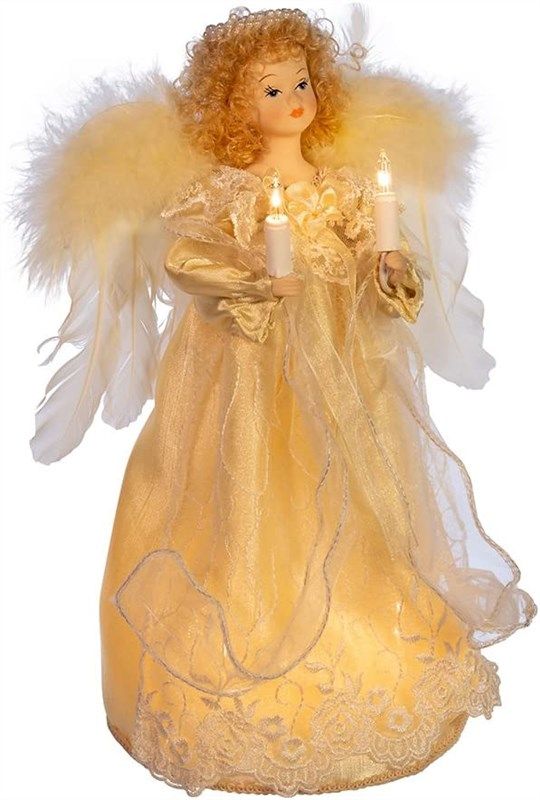 kurt adler 10 light christmas figurine 로고