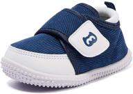 👟 bmcitybm baby shoes - unisex infant sneakers for winter - warm and non-slip first walkers - size 6, 9, 12, 18 & 24 months logo