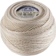 🧶 dmc 167g 10-ecru cebelia crochet cotton: тонкая хлопковая нить цвета экрю - размер 10 для изысканных творений логотип