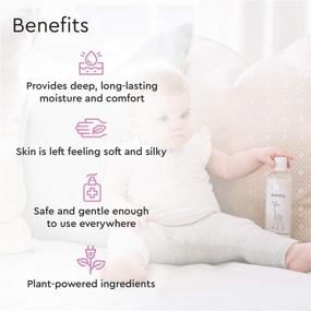 img 3 attached to 👶 Puracy Baby Lotion, Organic Moisturizer for Infants & Newborns, Lavender & Grapefruit scented, Sensitive Skin Care, 12 Ounce