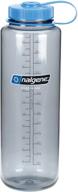 💧 nalgene tritan wide mouth 48oz bpa-free water bottle: durable and safe hydration solution logo