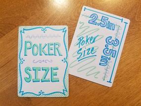 img 3 attached to 🃏 Apostrophe Games Blank Poker-Sized Cards (Matte Finish, 2.5" x 3.5") - Ideal for DIY Projects, Flash Cards, Board Games, Study Guides