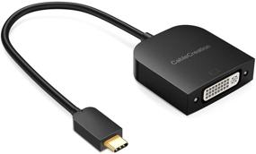 img 4 attached to 💻 High-Resolution USB-C to DVI Adapter 1080P@60Hz by CableCreation - Compatible with MacBook Pro/Air 2020 2019, iPad Pro 2020/2018, Surface Book 2, XPS 15 13, Galaxy S20 S10