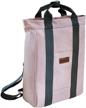 dejaroo canvas travel laptop backpack for women backpacks logo