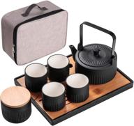 bgbg porcelain ceramic canister set - easy-to-carry, portable design логотип