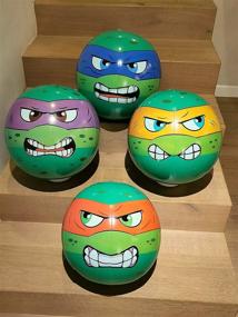 img 3 attached to 🏖️ Fun-Filled Set of 4 Turtles Inflatable Play Balls: Perfect Summer Birthday Pool Party Décor and Outdoor Play Ball