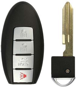 img 4 attached to Car Smart Key Fob Замена KeylessOption: KR55WK48903, KR55WK49622