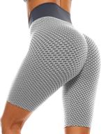 💪 enhance your workout with vigorics women's high waist butt lifting seamless yoga biker booty shorts логотип