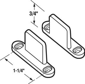 img 1 attached to Slide Co 161092 Bypass Floor Guide