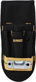 img 3 attached to 🔧 DEWALT DG5173 Heavy-duty Construction Tool Holder by Custom Leathercraft - 4 Pocket, Black, Fits Belts up to 2-3/4" Wide