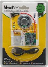 img 4 attached to 🔊 Enhance Your Projects with MultiPlay Push Button Recordable Sound Chip - Add Music, Voices, and Personal Touches to Photo Frames, Crafts, Gifts, School Projects, and More!