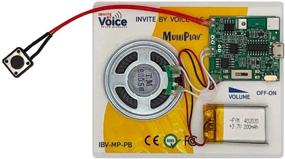 img 3 attached to 🔊 Enhance Your Projects with MultiPlay Push Button Recordable Sound Chip - Add Music, Voices, and Personal Touches to Photo Frames, Crafts, Gifts, School Projects, and More!