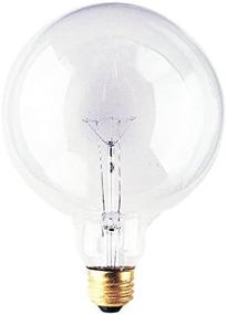 img 1 attached to 💡 Bulbrite 60G40CL 60-Watt Incandescent G40 Globe, Clear [6 Pack]: Brilliant Lighting Solution