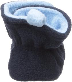 img 2 attached to 👶 Luvable Friends Cozy Fleece Booties for Unisex Babies: Warm and Adorable Footwear