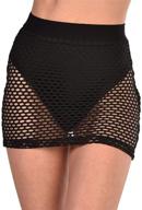 💃 impress in style with iheartraves women's sheer sparkly bodycon mini skirts - perfect for rave festivals! logo