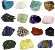 🔮 marrywindix 15 chakra stone tumbled crystal set - natural rough raw healing stones for yoga, meditation, reiki, energy work, and healing logo