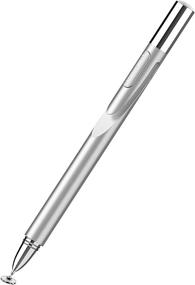 img 4 attached to 🖊️ Adonit Pro 4 (Silver) Stylus Pen - Luxury Capacitive Touchscreen Tool for iPad, Air, Mini, Android, iPhone, Samsung & More - High Sensitivity Fine Point Precision - Compatible with All Touchscreens