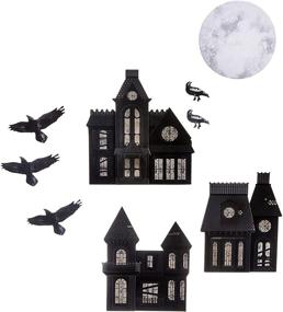 img 2 attached to 🏚️ Chipboard Haunted House Die Cuts by Martha Stewart