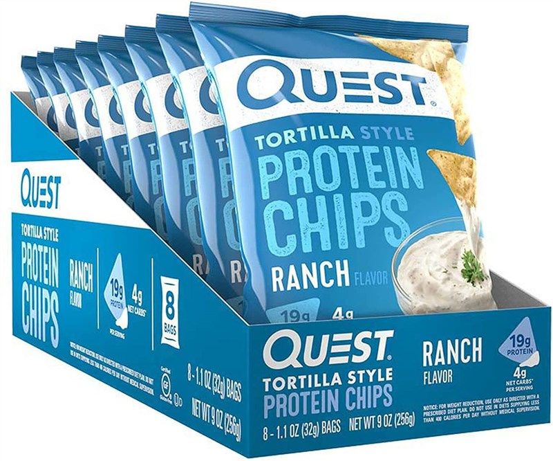 quest nutrition tortilla style protein 로고