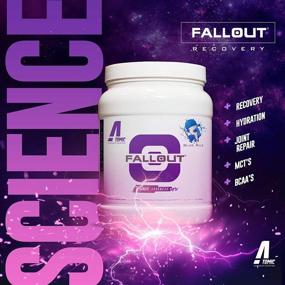 img 2 attached to 🍑 Сила атомового питания - Fallout Advanced Muscle & Joint Recovery Powder, BCAA Aminos + Joint Repair & Hydration - Персиково-манговый вкус - 1,1 фунта - Улучшенный порошок для восстановления мышц с BCAA Аминокислотами и восстановлением суставов - Персиково-манговый вкус - 1,1 фунта