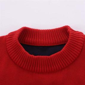 img 2 attached to Cute and Stylish Motteecity Boys' Cartoon Pullover Sweater for Trendy Kids