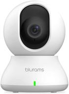 📹 2k security camera: 360-degree home monitor with smart motion tracking, phone app, night vision, siren, alexa & google assistant compatibility, 2-way audio logo