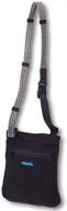 👜 kavu keepalong: stylish and sturdy semi padded sling canvas rope crossbody bag logo