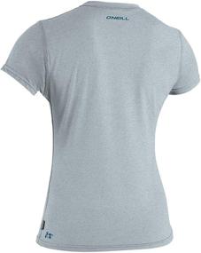 img 3 attached to 🌞 O'Neill Women's Hybrid UPF 50+ Sun Shirt: Stay Protected with Short Sleeves