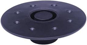 img 4 attached to 💡 DetMar 12-1127- Black Receptacle Flush Mount: Sleek and Convenient Power Accessory