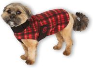 🧥 stay warm in style with ultra paws comfy plaid cozy coat логотип