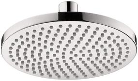 img 4 attached to 💦 Hansgrohe Croma 6-inch Showerhead Upgrade with QuickClean - Modern, 1-Spray Full Easy Clean - Chrome, 28450001