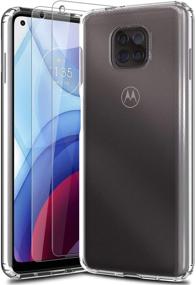 img 4 attached to 📱 Leptech Case for Moto G Power 2021 with 2 Soft TPU Screen Protectors - Transparent Series, Slim Heavy-Duty Protective Phone Cover - Compatible with Motorola Moto G Power 2021 (Clear)