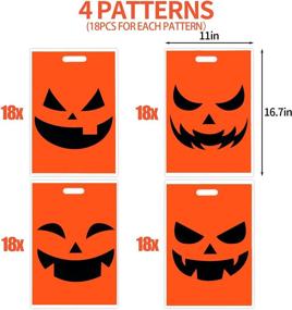 img 3 attached to STEFORD Halloween Pumpkin Plastic Lantern