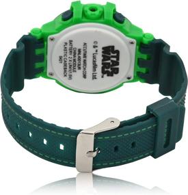 img 1 attached to Baby Yoda Kids Watch Mandalorian Boys' Watches