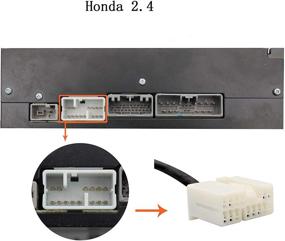 img 1 attached to 🔌 Yomikoo AUX адаптер, автомобильный аудиокабель USB & AUX, совместимый с переключателем CD для Honda Accord 2003-2011, City 2002-2011, CRV 2005-2011, Civic 2006-2010, Odyssey 2005-2010