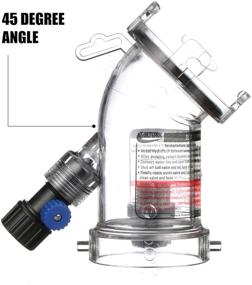 img 1 attached to 💦 Valterra 45 Degree Hydroflush Attachment with Removable Anti-Siphon Valve for RV, Camper, Trailer -F02-4100: Efficient Water Flush Solution