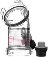 💦 valterra 45 degree hydroflush attachment with removable anti-siphon valve for rv, camper, trailer -f02-4100: efficient water flush solution logo