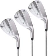 🏌️ mile high life: golf sand wedge sets for entry level players | beginner's gap wedge sets for golf | men & women's lob wedge golf clubs (50/52/54/56/58/60, right handed) logo