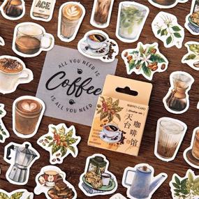 img 2 attached to 🍰 92PCS Kawaii Cake Coffee Afternoon Tea Paper Stickers for Water Cup Stationery DIY Scrapbooking Diary Album Decals