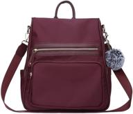 💼 stylish kkxiu handbags convertible backpack: synthetic women's handbags & wallets for trendy fashion lovers logo