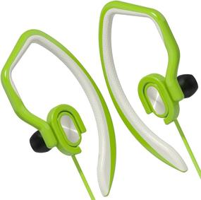 img 1 attached to 🎧 Наушники Artix Sport Workout Earbuds XJR: Легкие водонепроницаемые наушники с микрофоном, идеально подходят для работы, путешествий, бега и упражнений - совместимы с смартфонами, iPhone и Android (зеленый)