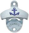 embossed anchor starr bottle opener logo