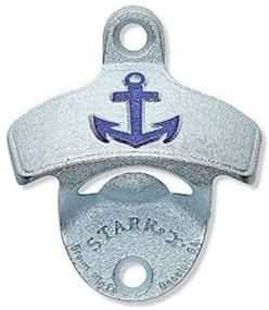 img 1 attached to Embossed Anchor Starr Bottle Opener